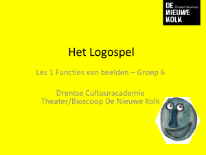 Het Logospel - Drentse Cultuur Academie