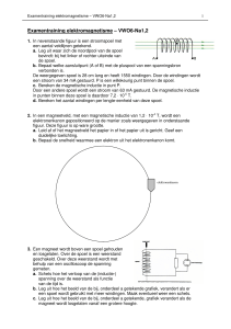 Examentraining elektromagnetisme – VWO6-Na1,2