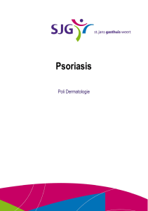 Psoriasis - SJG Weert