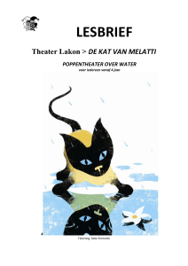 LESBRIEF Theater Lakon > DE KAT VAN MELATTI