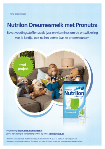 Nutrilon Dreumesmelk met Pronutra