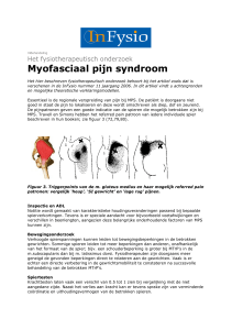 Myofasciaal pijn syndroom