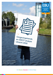 Omgevingstrends en SWOT-analyse Utrecht 2016