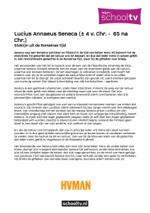 Lucius Annaeus Seneca (± 4 v. Chr. - 65 na Chr.)