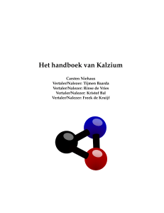 Het handboek van Kalzium