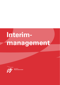 Interim- management