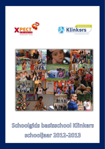 basisschool Klinkers 2012-2013