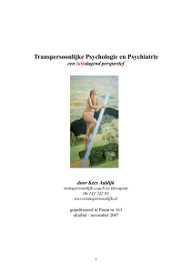 Transpersoonlijke psychiatrie