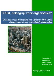 CREM, belangrijk voor organisaties?