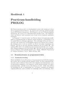 Practicum-handleiding PROLOG