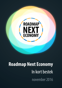 Roadmap Next Economy - In kort bestek (november 2016)