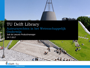 PowerPoint-presentatie - Blackboard Usergroup NL/BE