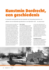 Kunstmin Dordrecht, een geschiedenis