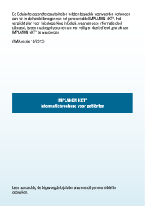 IMPLANON NXT® informatiebrochure voor patiënten
