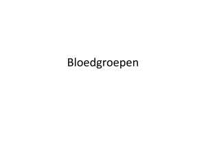 Bloedgroepen