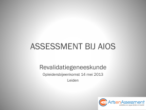 assessments bij aios - Schmit Jongbloed Advies