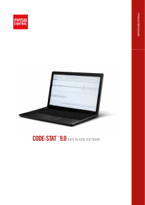 code-stat™ 9.0data review software