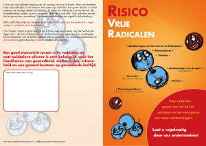 risico vrije radicalen - Micro Medical International