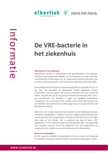 VRE-bacterie - Elkerliek Ziekenhuis