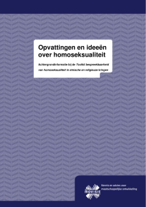 Opvattingen en ideeën over homoseksualiteit
