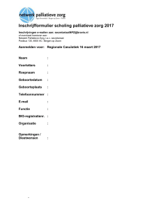 aanmeldformulier - WijZijn Traverse Groep