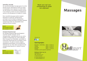 Massages - Medisport