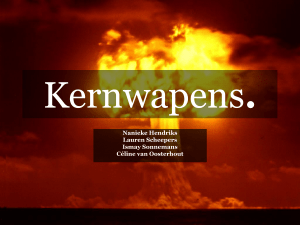 Kernwapens. - WordPress.com