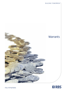 Warrants - BNP Paribas Markets