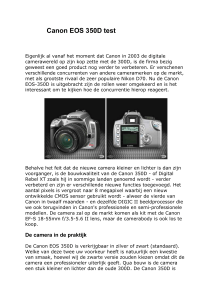 Canon EOS 350D test