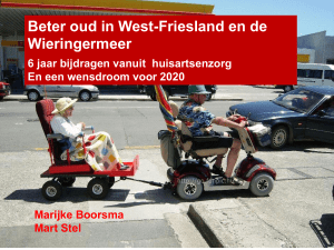 Beter oud in West-Friesland en de Wieringermeer