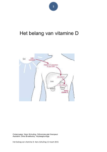 Het belang van vitamine D - Orthomoleculair therapeut Hans Schuiling