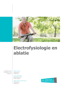 Electrofysiologie en ablatie - Ziekenhuis Oost