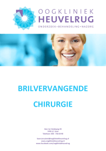 brilvervangende chirurgie