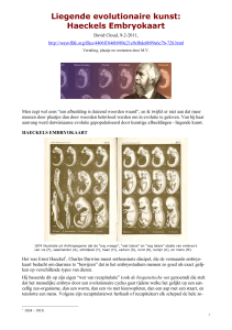 Liegende evolutionaire kunst: Haeckels