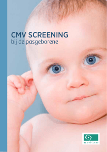 CMV screening bij de pasgeborene - AZ Sint