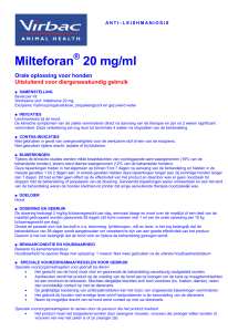 Milteforan 20 mg/ml