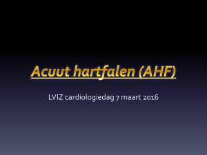 Acuut hartfalen (AHF)