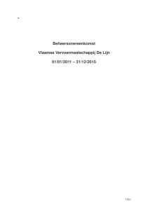 Beheersovereenkomst De Lijn 2011-2015-1