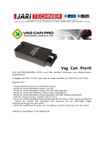 Vag Can Pro+K - Jari Techniek