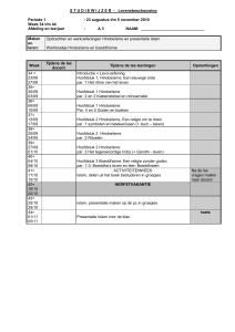 STUDIEWIJZER - Levensbeschouwing Periode 1 : 23