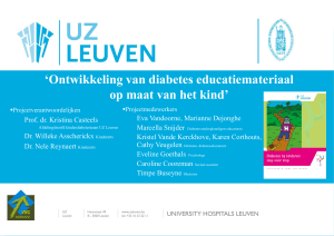 Workshops diabetes voor kinderen en ouders
