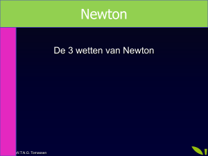 wetten van Newton