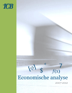 Economische analyse - icb