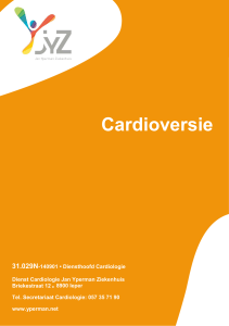 Cardioversie - Jan Yperman Ziekenhuis