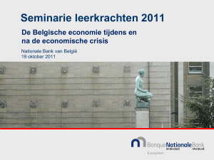 Une présentation - Museum van de Nationale Bank van België