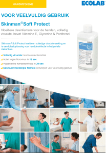 VOOR VEELVULDIG GEBRUIK Skinman Soft Protect