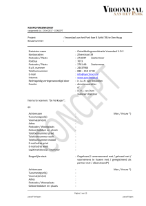 Concept koopovereenkomst Vroondaal Aan het Park Fase 8 19
