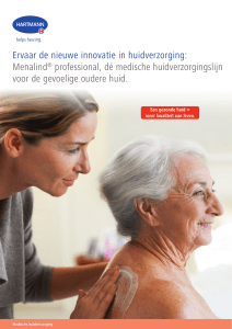 Ervaar de nieuwe innovatie in huidverzorging: Menalind