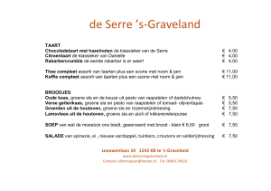 de Serre `s-Graveland TAART Chocoladetaart met hazelnoten de