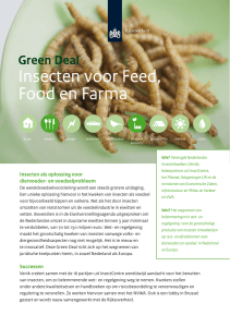 Insecten voor Feed, Food en Farma